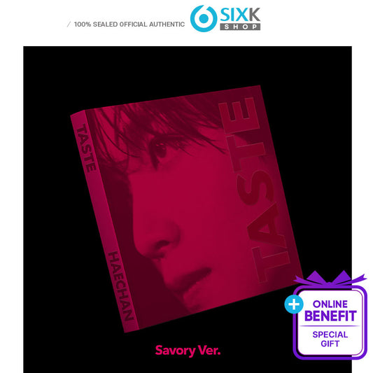 HAECHAN(NCT) 1st Album [TASTE] Savory Ver.(Online Benefit)