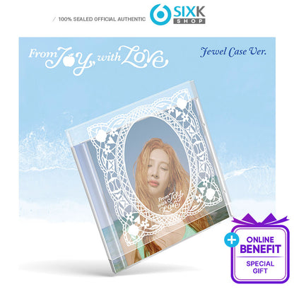 [RED VELVET] JOY 1st Mini Album [From JOY, with Love] [ Jewel Case Ver. ](Online Benefit)