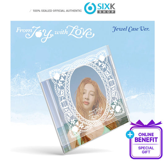 [RED VELVET] JOY 1st Mini Album [From JOY, with Love] [ Jewel Case Ver. ](Online Benefit)