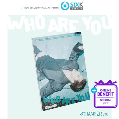 SUHO(EXO) 4th Mini Album [Who Are You] Stranger Ver.(Online Benefit)