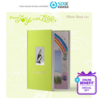 [RED VELVET] JOY 1st Mini Album [From JOY, with Love] [PHOTO BOOK Ver.](Online Benefit )