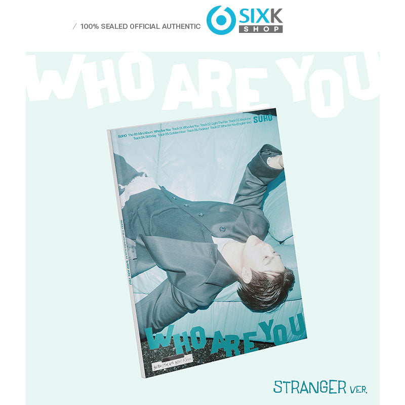SUHO(EXO) 4th Mini Album [Who Are You] Stranger Ver.(Online Benefit)