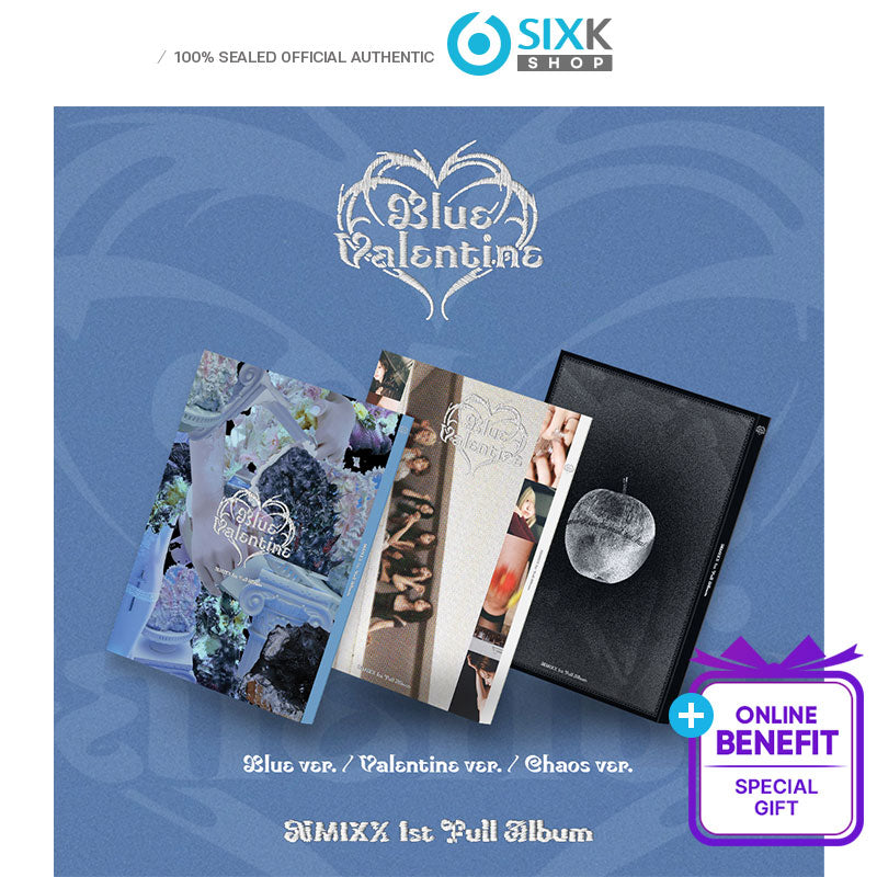NMIXX 1st Full Album Blue Valentine（Online Benefit）