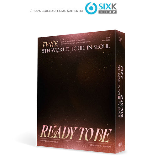 [Pre-Order] TWICE 5TH WORLD TOUR [READY TO BE] IN SEOUL DVD