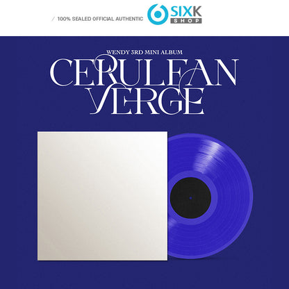 WENDY(Red Velvet) 3rd mini album [Cerulean Verge] LP (Limited) Ver