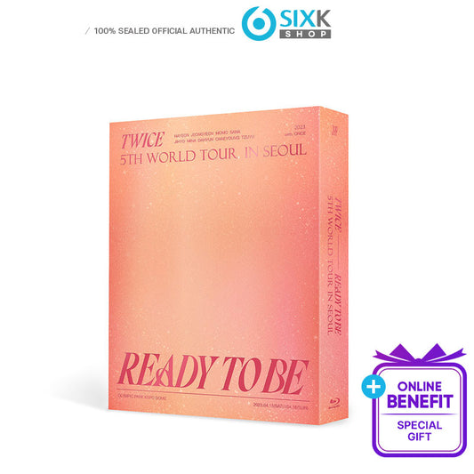 [Pre-Order] TWICE 5TH WORLD TOUR [READY TO BE] IN SEOUL Blu-ray(+Online Benefit)