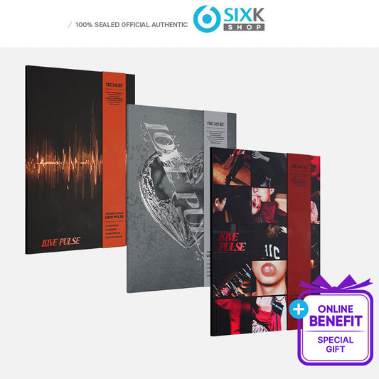 TREASURE 3rd MINI ALBUM [LOVE PULSE] (Online Benefit)