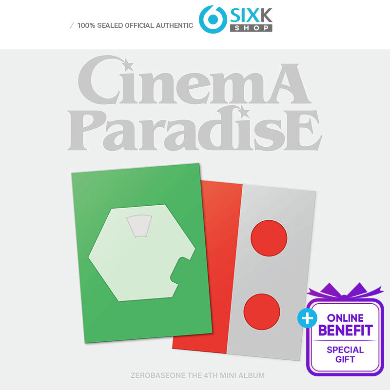 Zerobaseone Mini 4th Album [Cinema Paradise] (+Online Benefit)