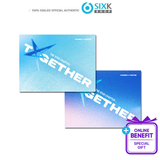 TOMORROW x TOGETHER Star Chapter [TOGETHER] Weverse Albums Ver(+Online Benefit)