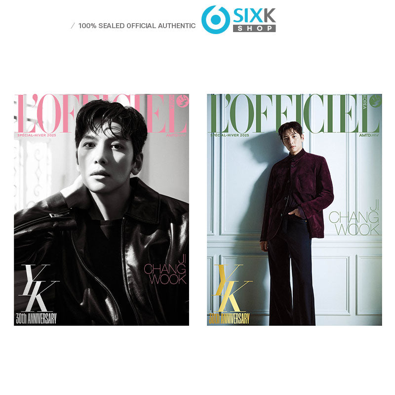 L'Officiel Special Winter - JI CHANG WOOK Cover