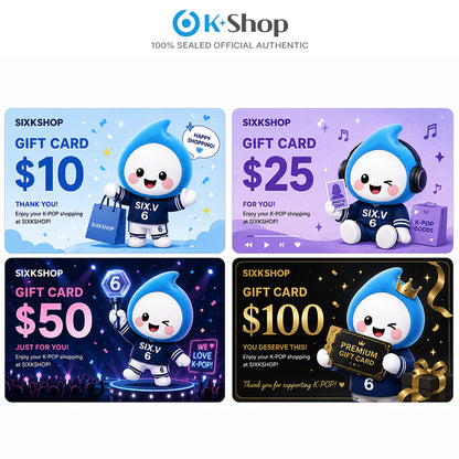 6KSHOP SPECIAL GIFT CARD