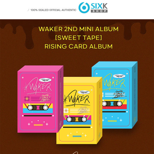 [Pre-Order] WAKER 2nd Mini Album [Sweet Tape]