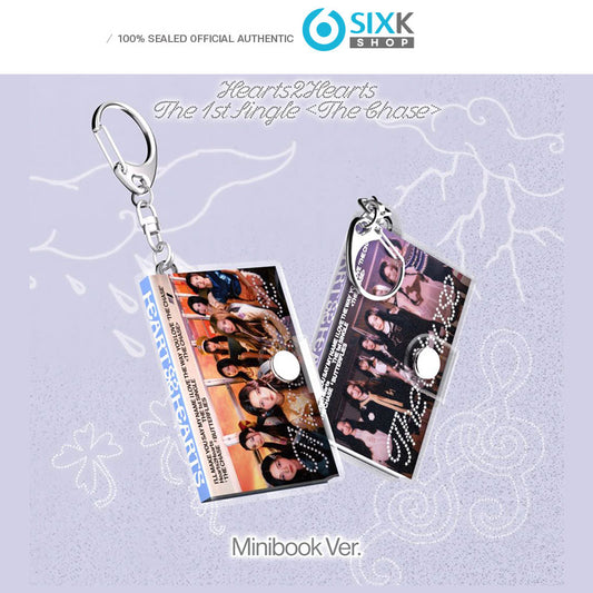 Hearts2Hearts The 1st Single Album The Chase (Mini Book Ver.)[+LUCKY DRAW]