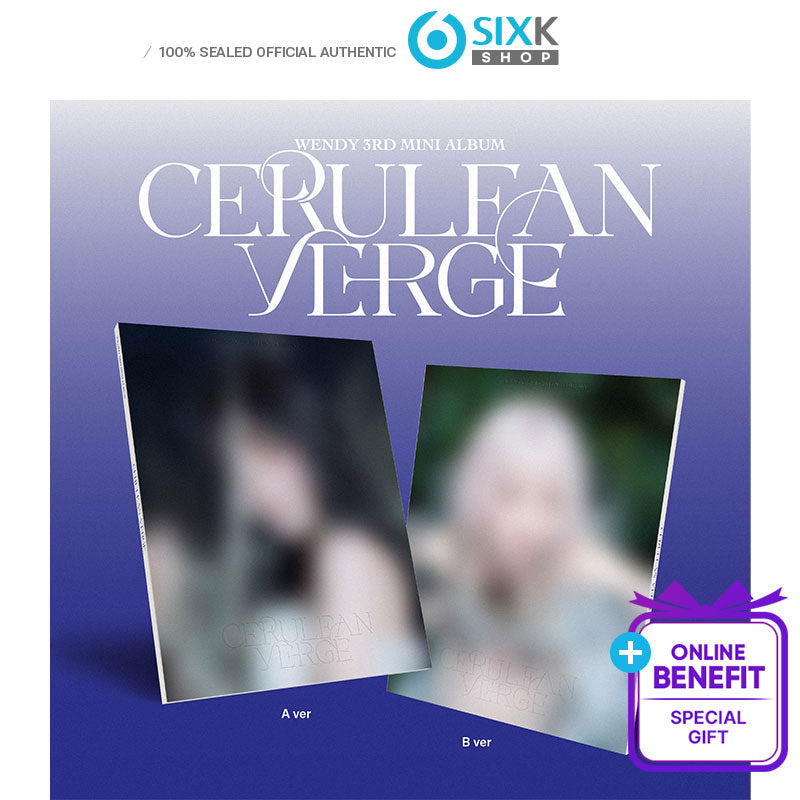 WENDY(Red Velvet) 3rd mini album [Cerulean Verge] Photobook Ver (Online Benefit)