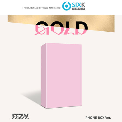 ITZY Album [GOLD] (PHONE BOX VER) (SPECIAL)