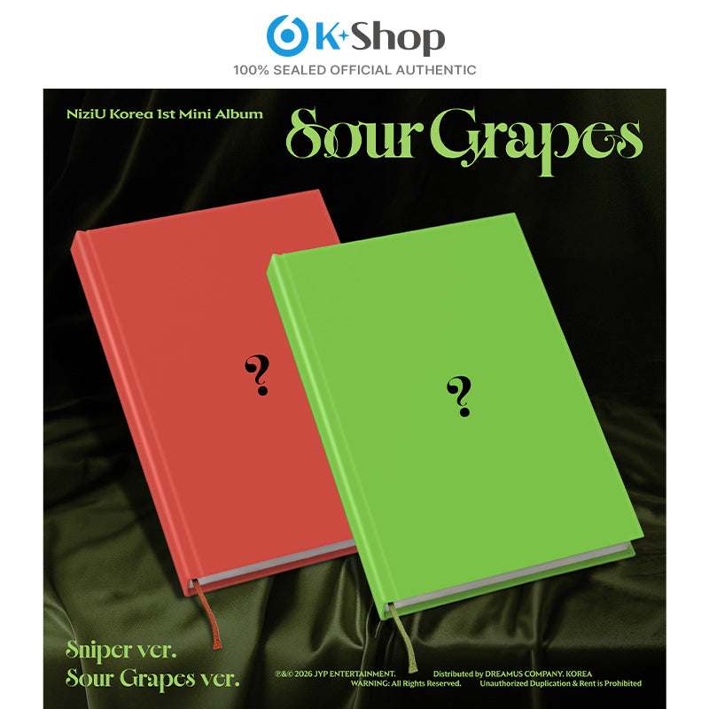 [GROUP BUY] NiziU - 1ST MINI ALBUM [Sour Grapes] Standard Ver.
