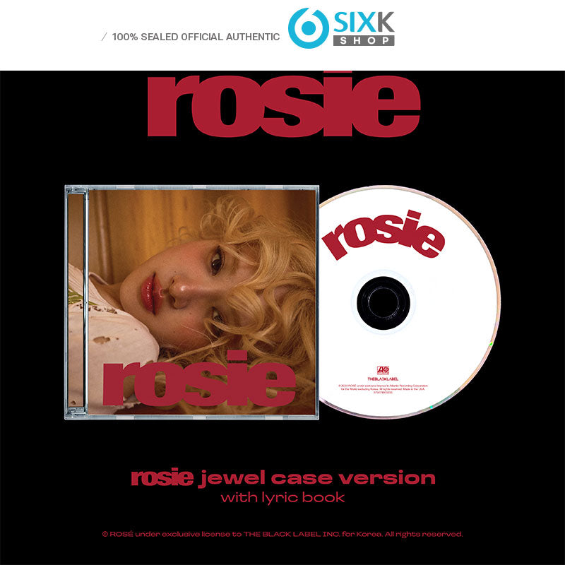 BLACK PINK ROSE first studio album ‘rosie’ (JEWEL ver.)