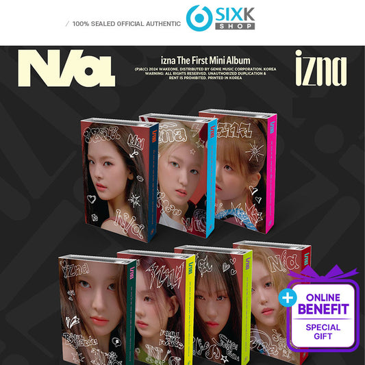 IZNA - the first mini album [N/A] izna ver.(+Online Benefit)