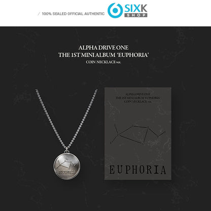 ALPHA DRIVE ONE THE 1ST MINI ALBUM [EUPHORIA] COIN NECKLACE ver. (LIMITED)