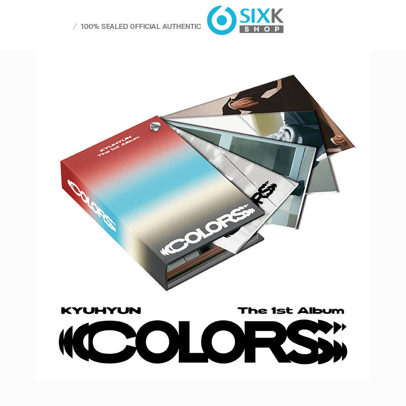 KYUHYUN The 1st Album [COLORS] (Color Swatch Book ver)