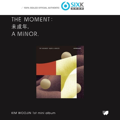 Kim WOO JIN - 1ST MINI ALBUM [The moment: Underage, A MINOR.]