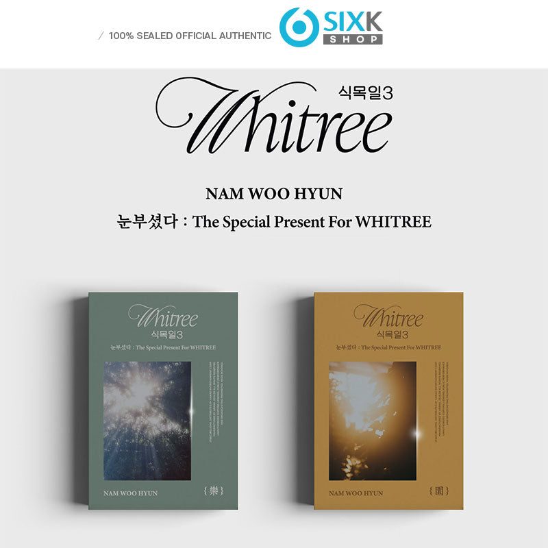 Nam Woo Hyun Live album [Be Dazzling : The Special Present For WHITREE(Arbor Day 3 Live Ver.)]