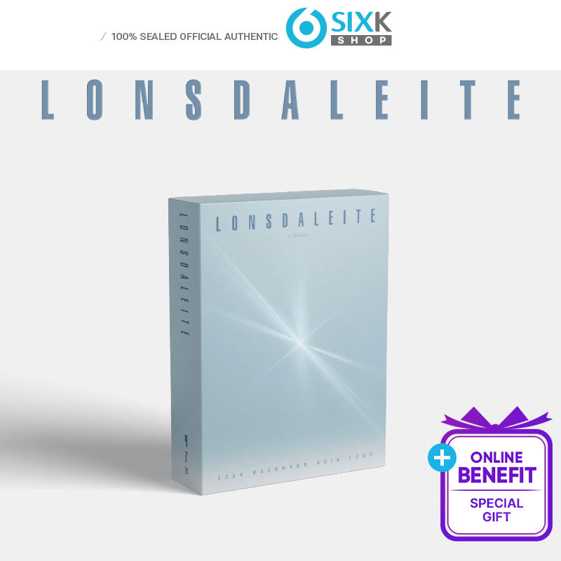 2024 BAEKHYUN ASIA TOUR [Lonsdaleite] in SEOUL BLU-RAY (+Online Benefit)