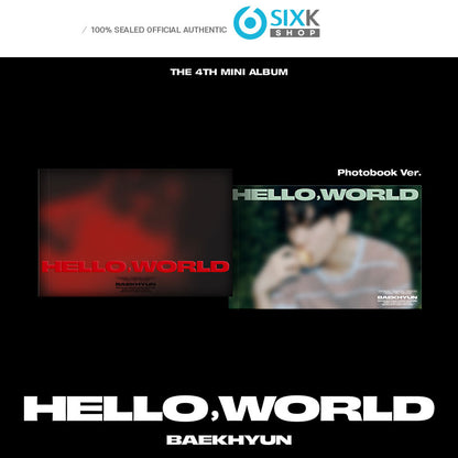 BAEKHYUN Mini 4th Albim [Hello, World] (Photobook ver.)