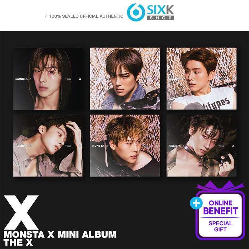 MONSTA X 13th Mini Album [THE X] (DIGIPACK Ver) Limited ver (Online Benefit)