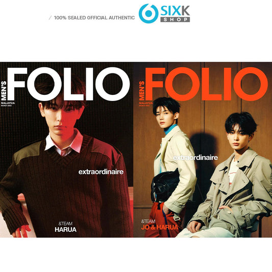 MENS FOLIO MALAYSIA - ANDTEAM JO,HARUA Cover(MAR ISSUE 2026)