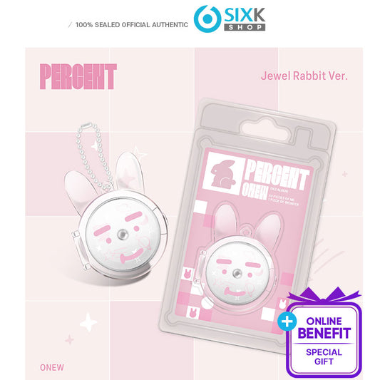 ONEW - 2nd Album [Percent] Jewel Rabbit Ver. (+Online Benefit)