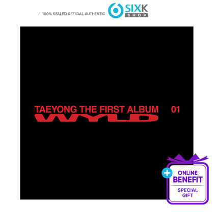 TAEYONG (NCT) - 1st Full Album [WYLD] SMini Ver. (Online Benefit)