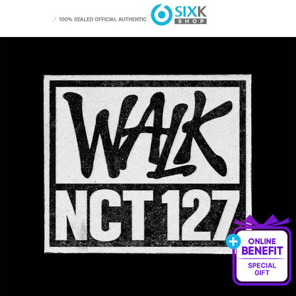 [Pre-Order] NCT 127 6th Album [WALK] (WALK ver)(+Online Benefit)(Choice member)