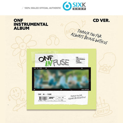 ONF INSTRUMENTAL ALBUM [INFUSE] CD Ver