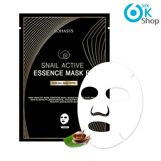 [LOHASYS] Snail Active - Essence Mask EX (10 sheets)