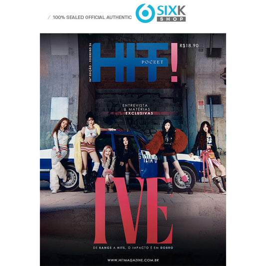HIT MAGAZINE POKET Brazil - IVE Cover