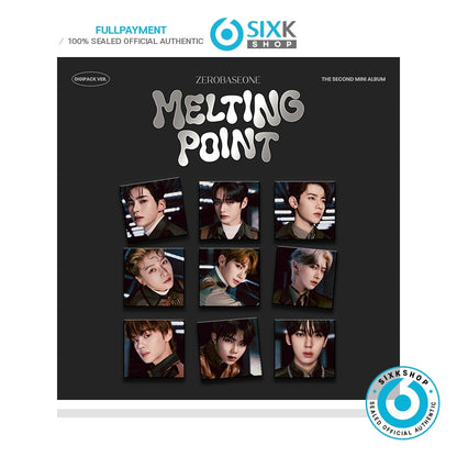 ZEROBASEONE 2nd Mini Album MELTING POINT(Digipack Ver.)