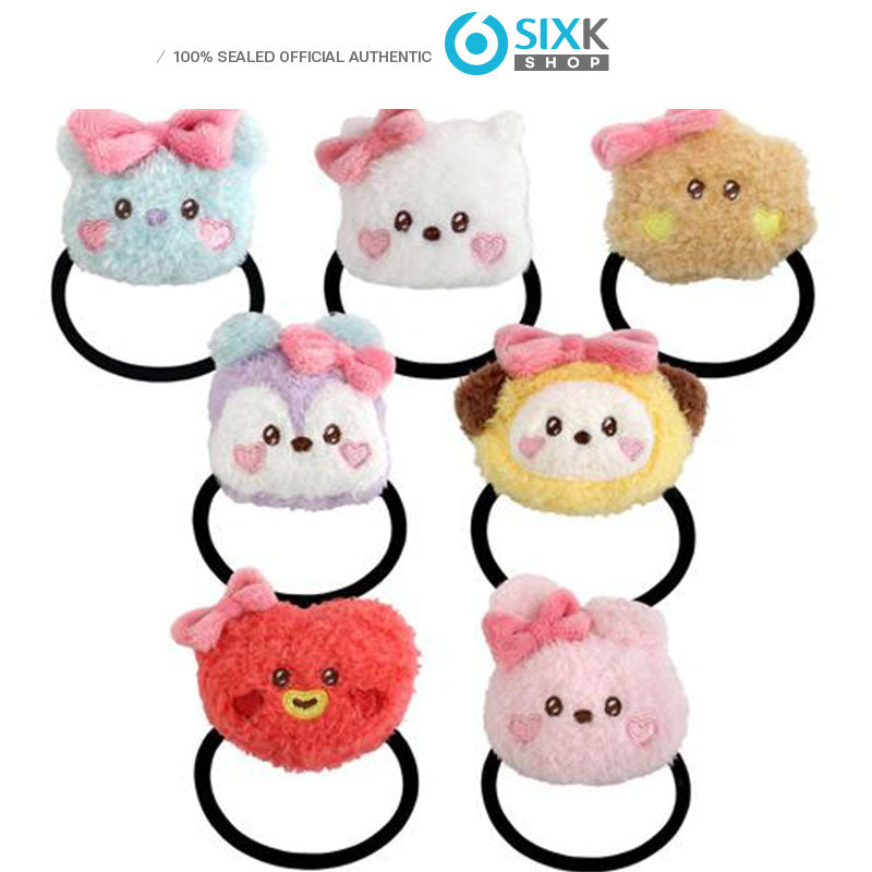 BT21 minini PLUSH HAIR TIE [LOVELY]