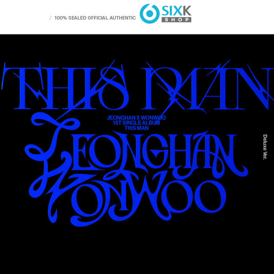 Seventeen Jeonghan x Wonwoo 1st Single Album 'THIS MAN (Deluxe Ver.)