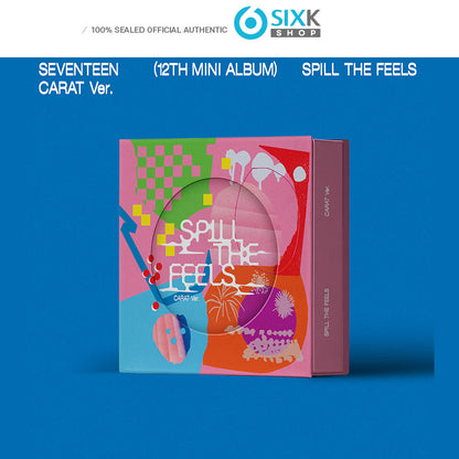 SEVENTEEN 12th Mini Album 'SPILL THE FEELS'(CARAT ver)