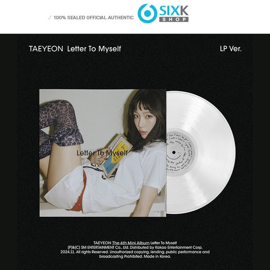 TAEYEON 6th Mini Album [Letter To Myself] (LP ver.)