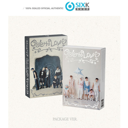 (FIRST PRESS ONLY [END]) NCT WISH - 1ST Album [Ode to Love] Package Ver.