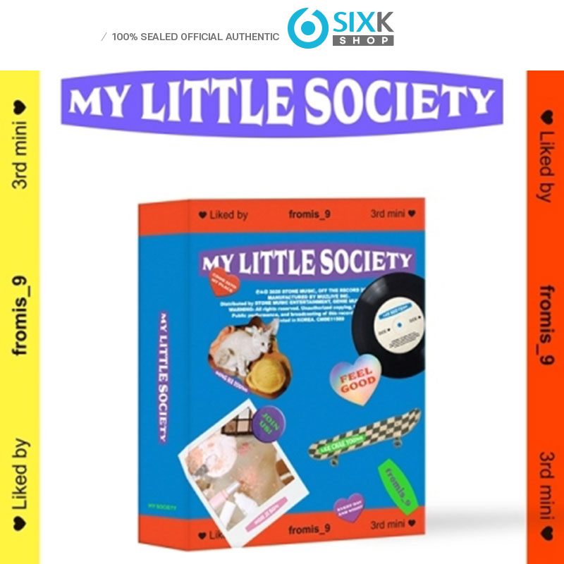 Fromis9 3rd Mini My Little Society(Kit ver)