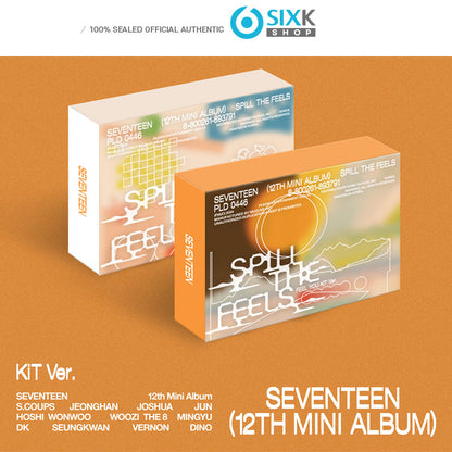 SEVENTEEN 12th Mini Album[SPILL THE FEELS](Kit ver)