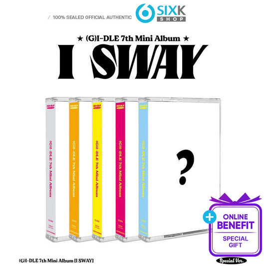 [Pre-Order/Special ver] (G)I-DLE Mini 7nd [I SWAY](+Online Benefit)