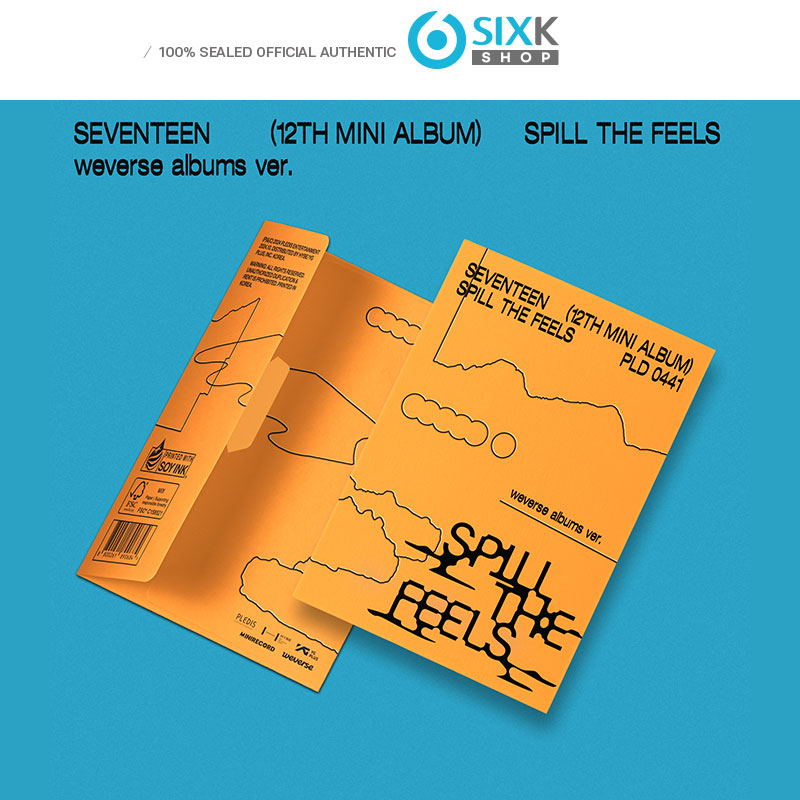 SEVENTEEN 12th Mini Album[SPILL THE FEELS] (Weverse Album Ver.)