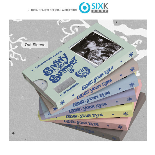 CLOSE YOUR EYES [SNOWY SUMMER] ID Card Ver. (POCAALBUM) (+Online Benefit)