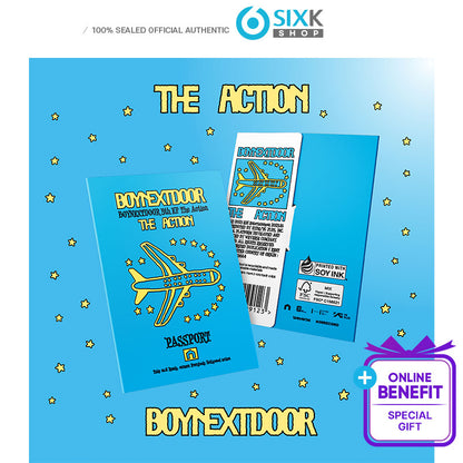 BOYNEXTDOOR 5th album [The Action] Weverse album ver. (Online Benefit)