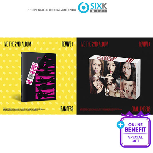 IVE THE 2ND ALBUM [REVIVE+] Standard ver (DINGO MUSIC Online Benefit)