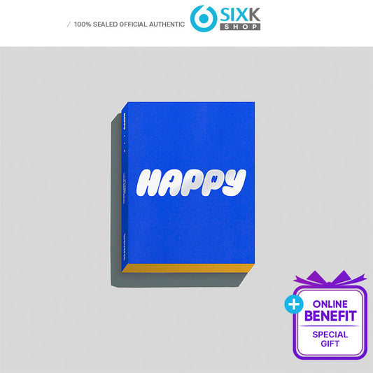 BTS JIN Solo Album "Happy"(WEVERSE Album /+Online Benefit)